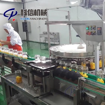 全自動(dòng)雪梨水果罐頭生產(chǎn)設(shè)備雪梨罐頭制作設(shè)備