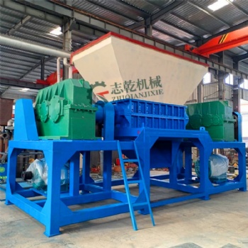廢金屬撕碎機(jī) 大型廢鋼破碎生產(chǎn)線設(shè)備 2000型雙軸撕碎機(jī)廠家