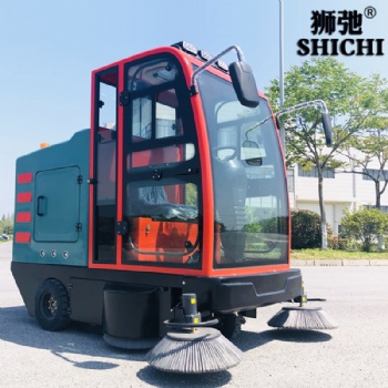 沃馳工廠車(chē)間工業(yè)掃地機(jī)物業(yè)公園全封閉落葉灰塵石子掃地機(jī)V-S10
