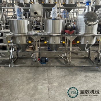 菜籽油精煉生產(chǎn)線(xiàn) 濃香型食用油提煉設(shè)備 QC標(biāo)準(zhǔn)上商超