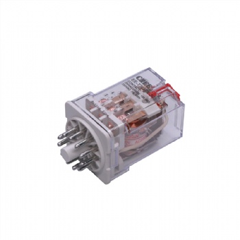 天津廠家供應(yīng)圓11腳交流220VDC12 24V電磁MK3P小型通用繼電器控制開關(guān)