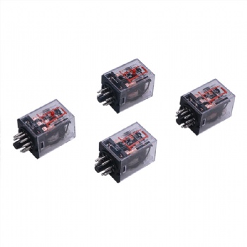 上海廠家生產(chǎn)MK2PMK3P小型通用繼電器圓8腳11腳直流12v24v交流220v電磁開關(guān)