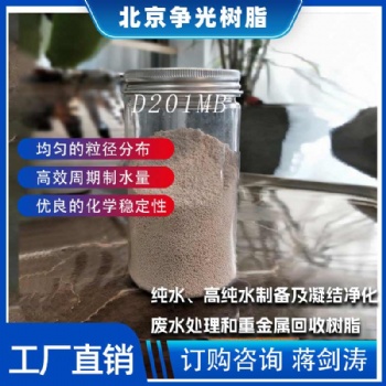 爭(zhēng)光D201MB高速混床凝結(jié)水凈化樹(shù)脂