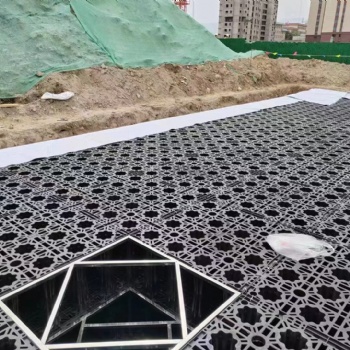 雨水收集PP模塊源頭廠家供應城市雨水收集模塊海綿蓄水節(jié)水設備