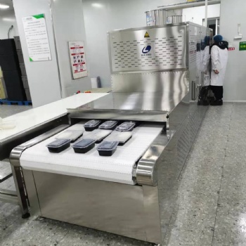 廣州30千瓦微波飯盒加熱機(jī)器設(shè)備定制微波殺菌自動(dòng)化設(shè)備
