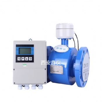 分體式電磁流量計液體管道傳感器污水流量計數(shù)顯流量表dn25/50/80