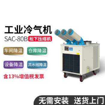 冬夏SAC-80B 工業(yè)冷風機 敞篷戶外 養(yǎng)殖場降溫制冷移動空調免安裝