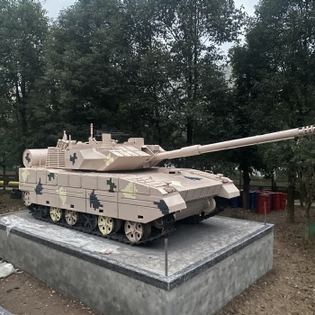 輪式裝甲車模型展覽 景區(qū)軍事模型展示