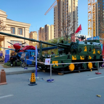 江西南昌軍事模型廠家 動態(tài)坦克殲擊車模型出售