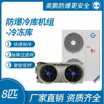 英鵬防爆冷庫(kù)機(jī)組-冷凍庫(kù)8匹
