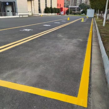 蘇州通安地面劃線，蘇州廠區(qū)道路單車道雙車道標線價格