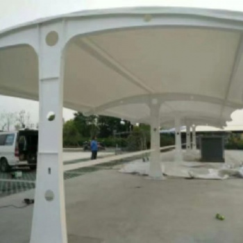 膜結(jié)構(gòu)停車棚電動車棚自行車棚