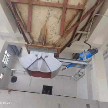 水泥廠大型氣動(dòng)扇形閥 DEZ-400電液動(dòng)弧形閥 弧形下料閥